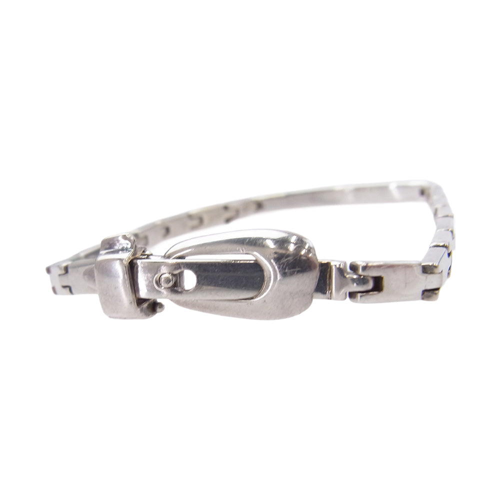 GUCCI グッチ ID バックル ブレスレッド シルバー系【中古】