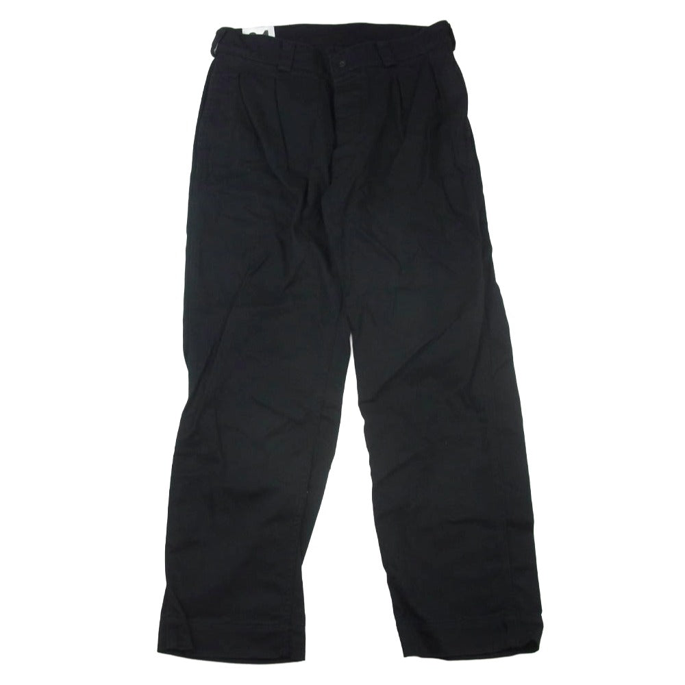 WAIPER ワイパー 23WP69 フランス軍 M-52 2タック ツータック チノパンツ トラウザーズ ブラック ブラック系 34【中古】