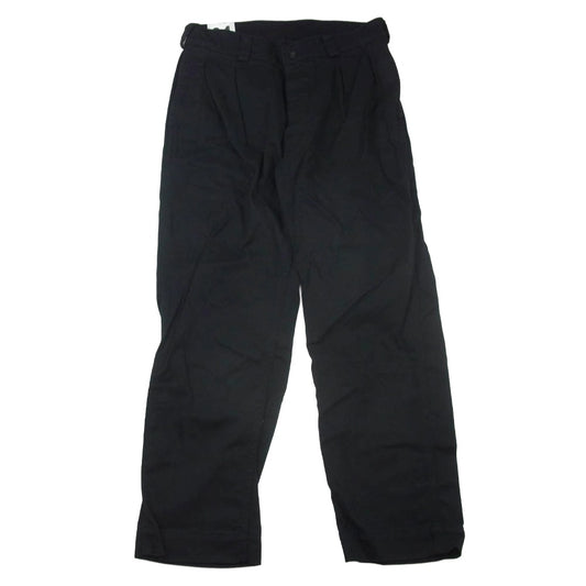 WAIPER ワイパー 23WP69 フランス軍 M-52 2タック ツータック チノパンツ トラウザーズ ブラック ブラック系 34【中古】