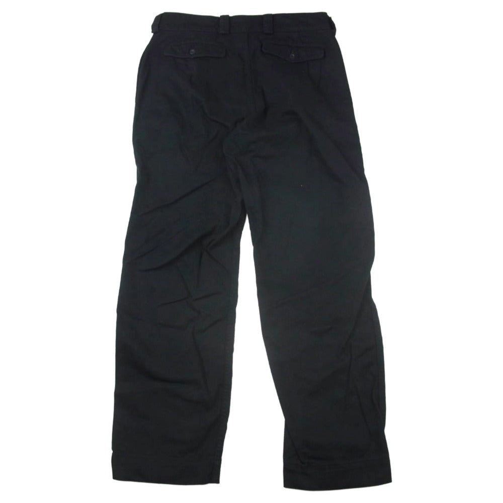 WAIPER ワイパー 23WP69 フランス軍 M-52 2タック ツータック チノパンツ トラウザーズ ブラック ブラック系 34【中古】