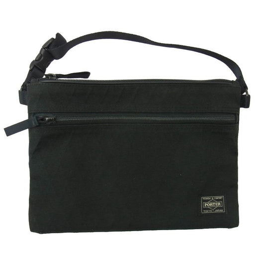 PORTER ポーター HYBRID SACOCHE ハイブリッド サコッシュ ショルダーバッグ ブラック系 表記なし【中古】