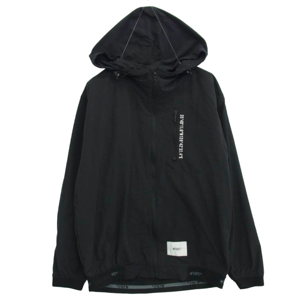 WTAPS ダブルタップス 21SS 211BRDT-JKM05 SHERPA JACKET POLY TAFFETA シェルパ ジャケット ポリエステル タフタ ブラック系 02【中古】