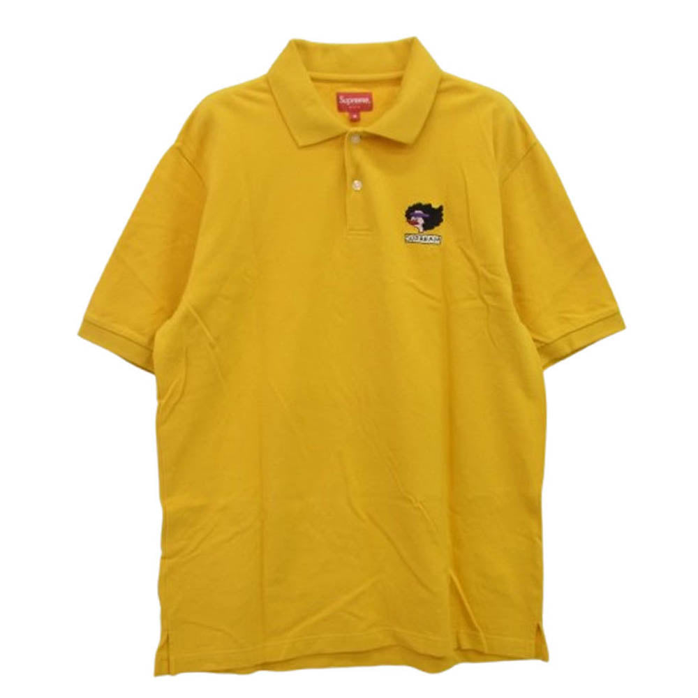 Supreme シュプリーム 17AW GONZ RAMM POLO SHIRT ゴンズ ラム ポロシャツ イエロー系 M【中古】