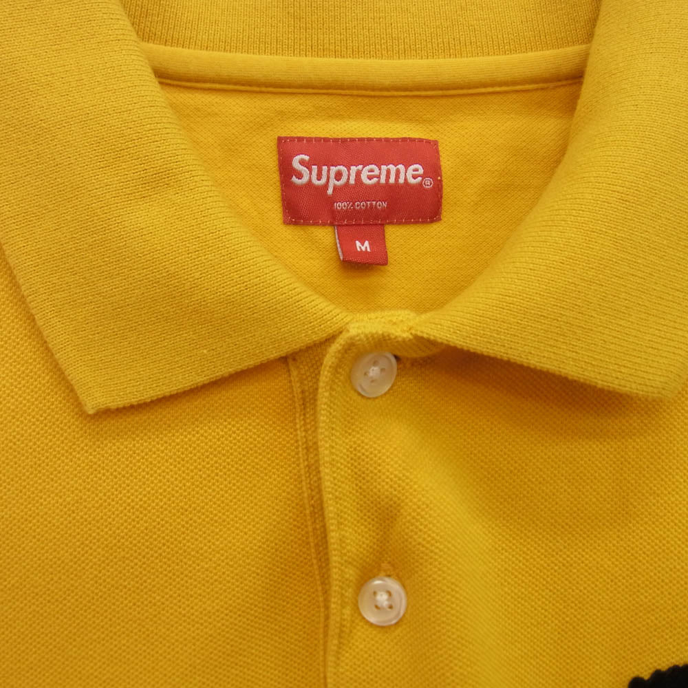 Supreme シュプリーム 17AW GONZ RAMM POLO SHIRT ゴンズ ラム ポロシャツ イエロー系 M【中古】