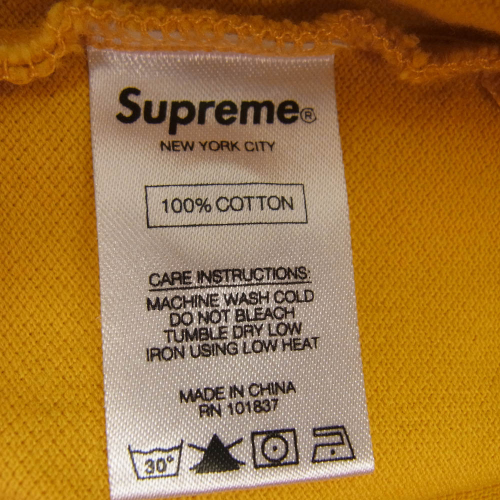 Supreme シュプリーム 17AW GONZ RAMM POLO SHIRT ゴンズ ラム ポロシャツ イエロー系 M【中古】