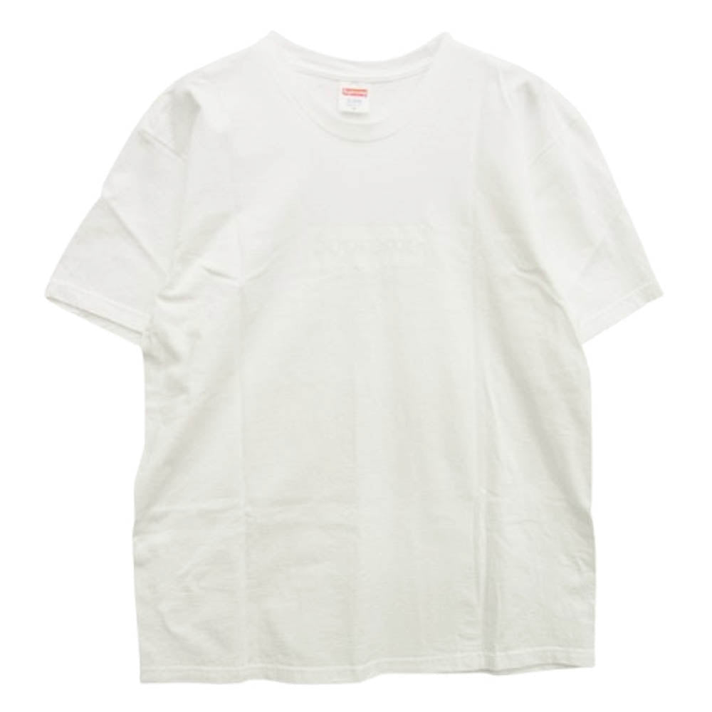Supreme シュプリーム 23SS Tonal Box Logo Tee トナルボックスロゴTシャツ Tシャツ ホワイト系 M【美品】【中古】