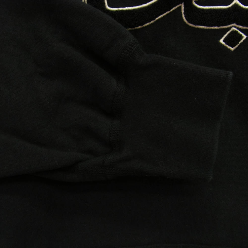 Supreme シュプリーム 21AW Arabic Logo Hooded Sweatshirt アラビック ロゴ フーデッド スウェットシャツ パーカー ブラック系 M【中古】
