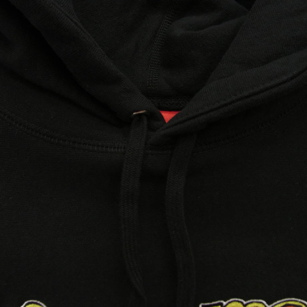 Supreme シュプリーム 18SS Gonz Logo Hooded Sweatshirt ゴンズ ロゴ フーデッド スウェットシャツ パーカー ブラック系 M【中古】