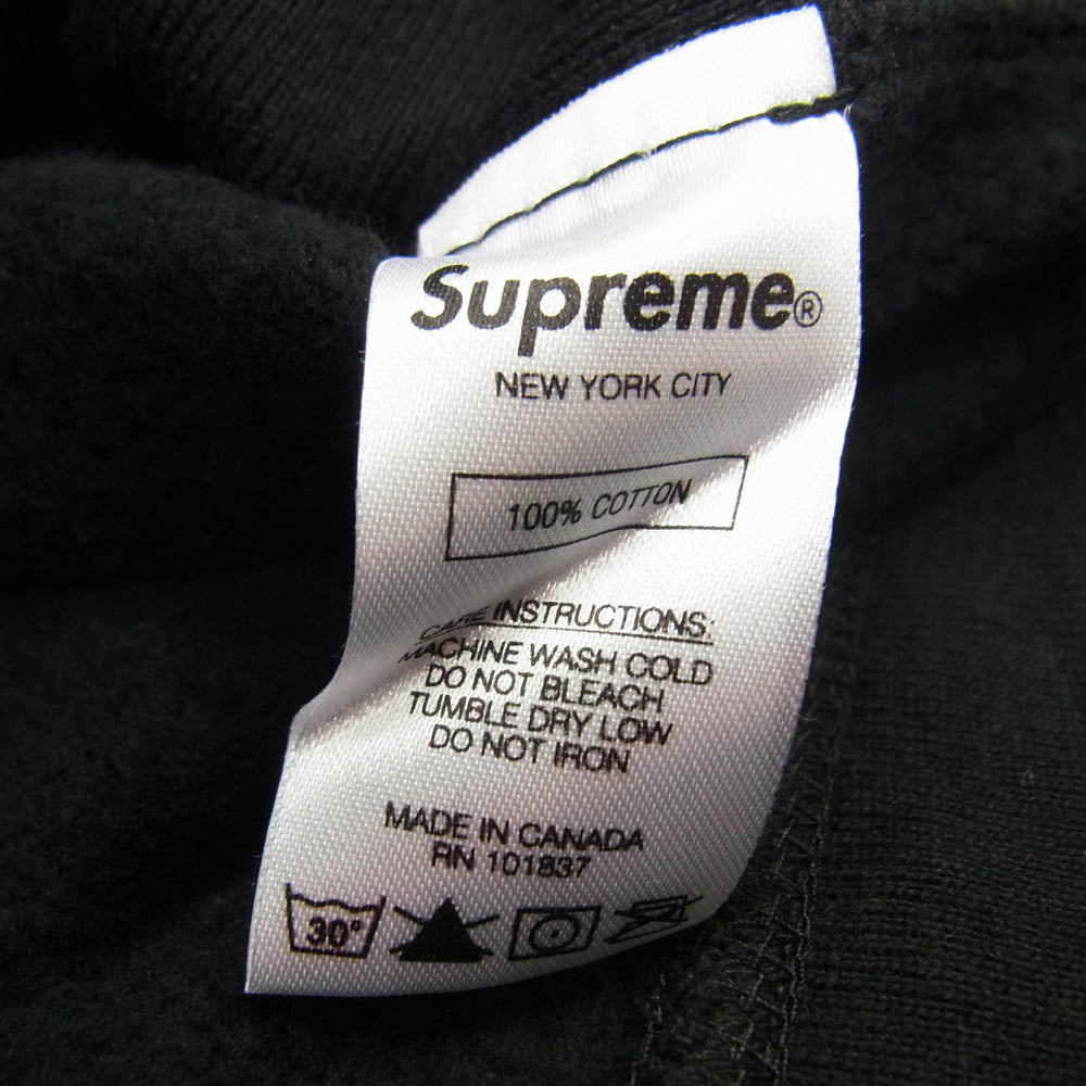 Supreme シュプリーム 18SS Gonz Logo Hooded Sweatshirt ゴンズ ロゴ フーデッド スウェットシャツ パーカー ブラック系 M【中古】