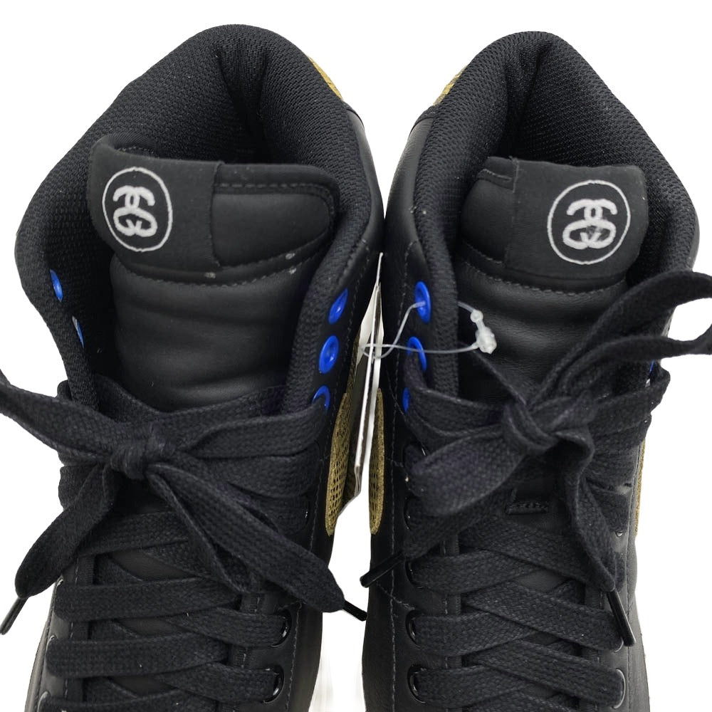 NIKE ナイキ 408577-001 NIKE ALL COURT MID STUSSY オール コート ミッド ステューシー スニーカー ブラック系 26.5cm【極上美品】【中古】