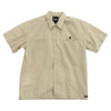 NEIGHBORHOOD ネイバーフッド TSNH-SH01 クローバー 刺繍ロゴ 半袖シャツ ベージュ系 M【中古】