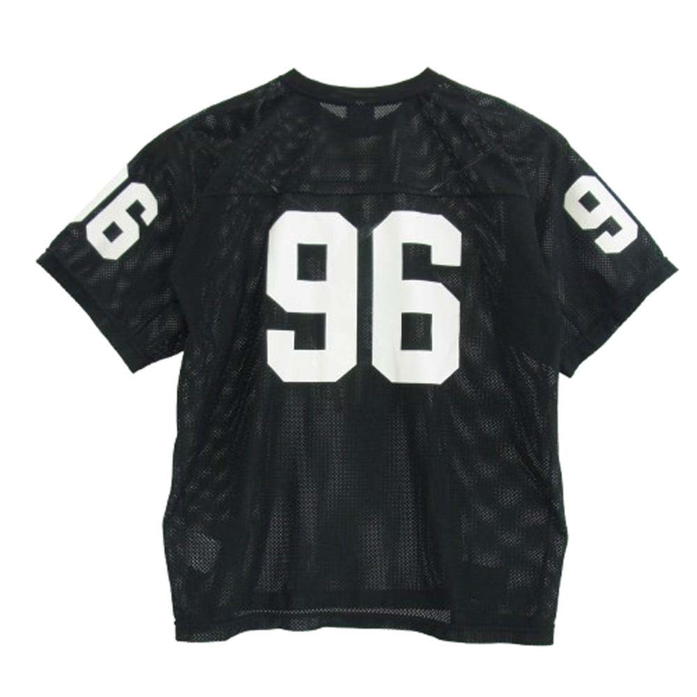 WTAPS ダブルタップス 241ATDT-CSM36 QB SS POLY ERA メッシュ フットボール 半袖 Tシャツ ブラック系 x02【中古】