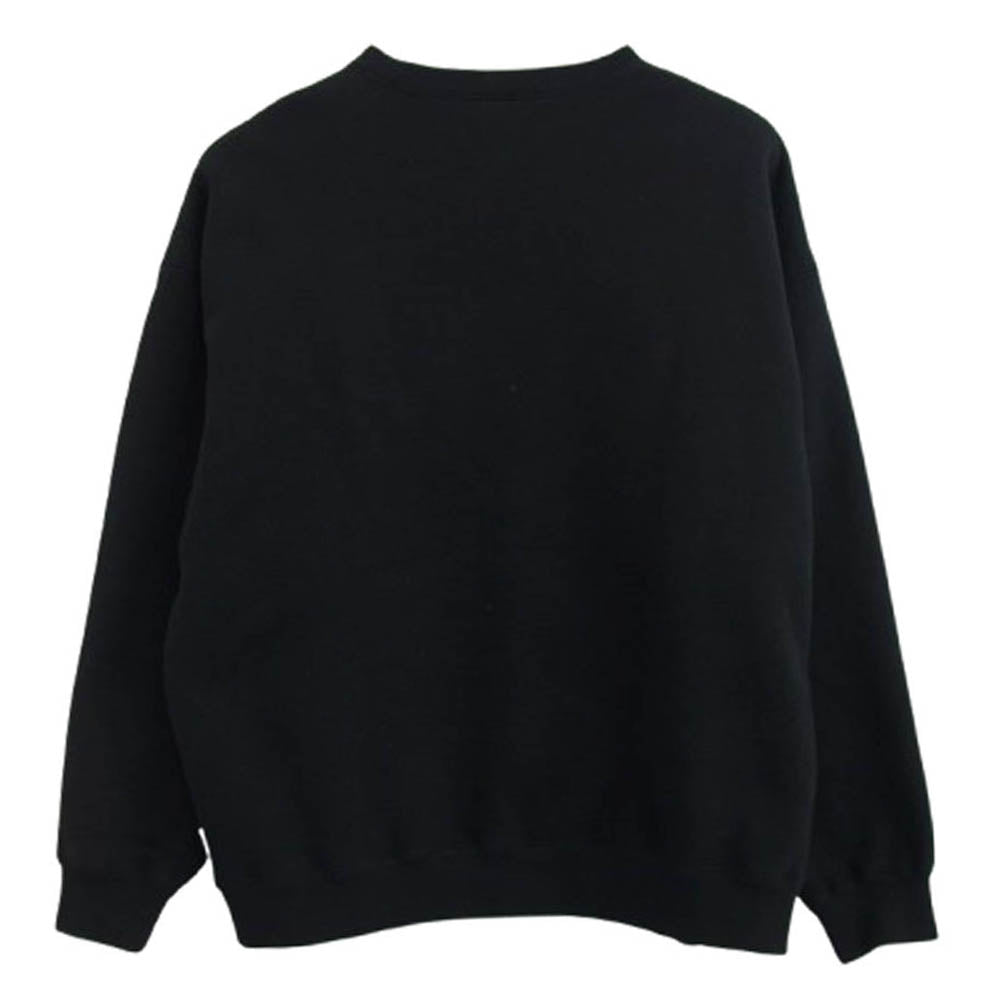 WTAPS ダブルタップス C8-X016 ×Champion URBAN TERRITORY SWEAT SHIRT チャンピオン アーバン テリトリー クルーネック スウェット シャツ ブラック系 M【中古】