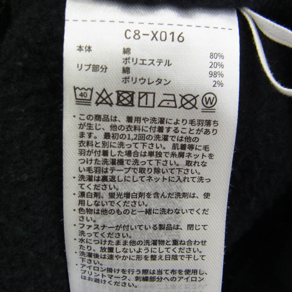 WTAPS ダブルタップス C8-X016 ×Champion URBAN TERRITORY SWEAT SHIRT チャンピオン アーバン テリトリー クルーネック スウェット シャツ ブラック系 M【中古】