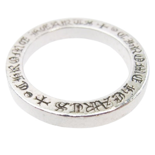 CHROME HEARTS クロムハーツ（原本無） 3ｍｍ SPACER PLN スペーサー リング プレーン シルバー系 13号【中古】