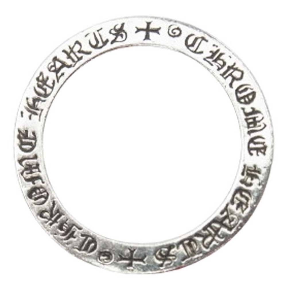 CHROME HEARTS クロムハーツ（原本無） 3ｍｍ SPACER PLN スペーサー リング プレーン シルバー系 13号【中古】