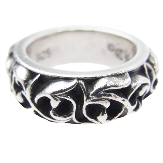 CHROME HEARTS クロムハーツ（原本無） ETRNITY VINE BAND エタニティヴァインバンドリング シルバー系 9.5号【中古】