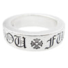 CHROME HEARTS クロムハーツ（原本無） 6ｍｍ SPACER FUCK YOU ファックユー スペーサー リング シルバー系 約13.5号【中古】