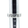 CHROME HEARTS クロムハーツ（原本無） 6ｍｍ SPACER FUCK YOU ファックユー スペーサー リング シルバー系 約13.5号【中古】