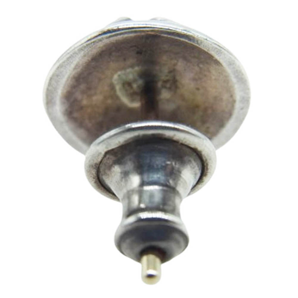 CHROME HEARTS クロムハーツ（原本無） STUD CRSBLL クロスボール スタッド ピアス シルバー系【中古】