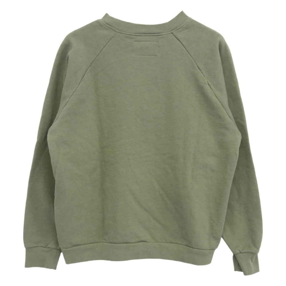 ネセサリー オア アンネセサリー 90012230 HOT MAC RAGLAN ラグラン スウェット クルー SAGE カーキ系 M【極上美品】【中古】