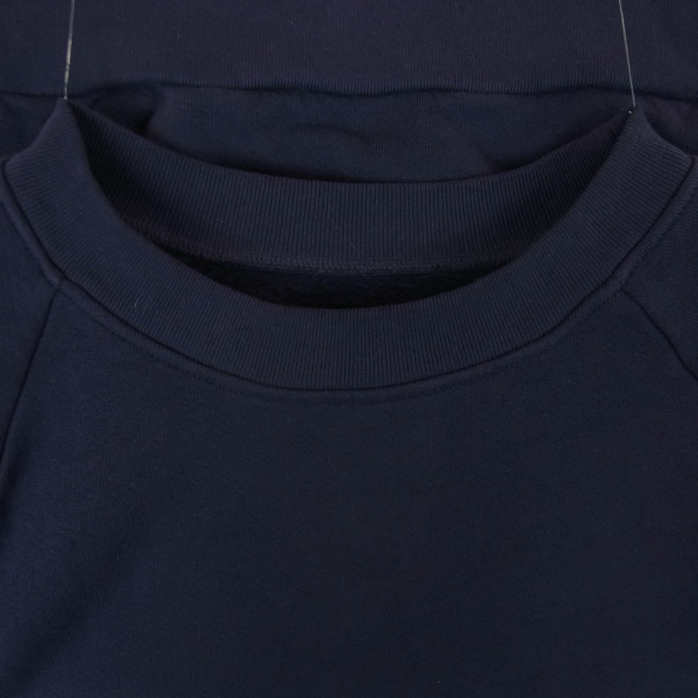 ネセサリー オア アンネセサリー 90012230 HOT MAC RAGLAN ラグラン スウェット クルー トレーナー ネイビー系 M【極上美品】【中古】