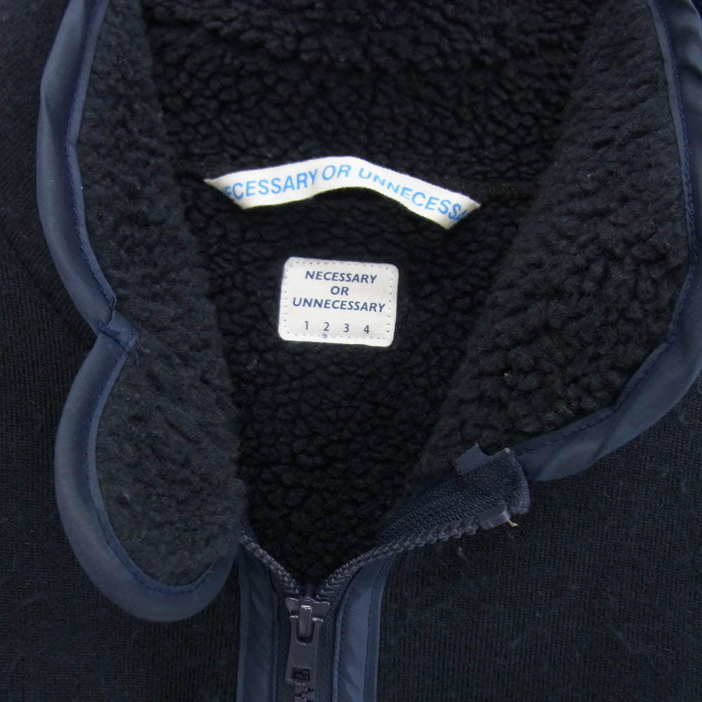 ネセサリー オア アンネセサリー TACOMA タコマ ボア フリース ダークネイビー系【中古】