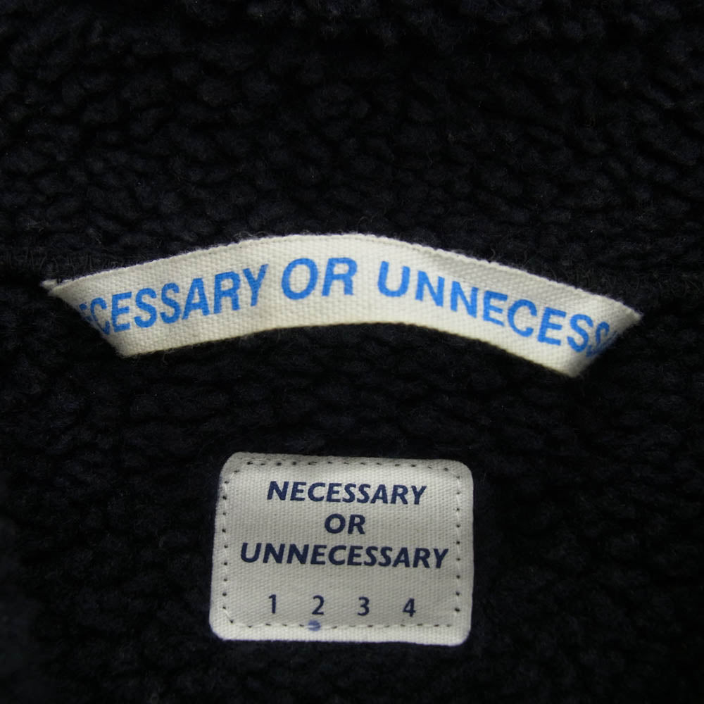 ネセサリー オア アンネセサリー TACOMA タコマ ボア フリース ダークネイビー系【中古】