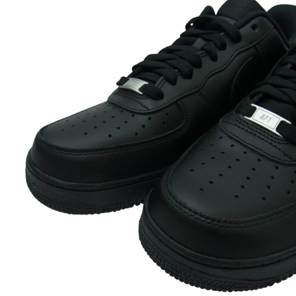 NIKE ナイキ CW2288-001 Air Force 1 Low 07 エアフォース1 ロー 07 ブラック スニーカー ブラック系 27.5cm【美品】【中古】