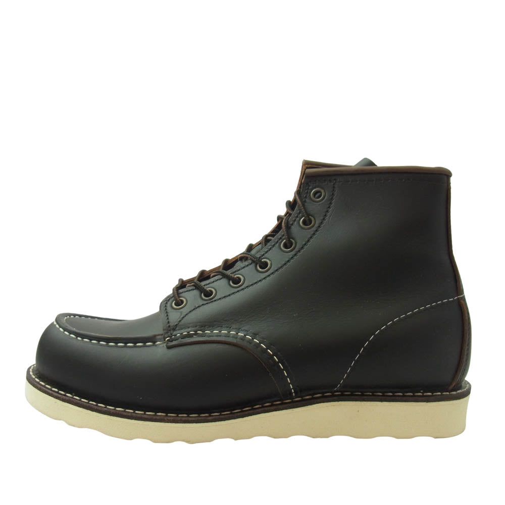 RED WING レッドウィング 8849 茶芯 6inch Classic Moc 6インチ モックトゥ ブーツ ブラック プレーリー ブラック系 26.5cm【美品】【中古】