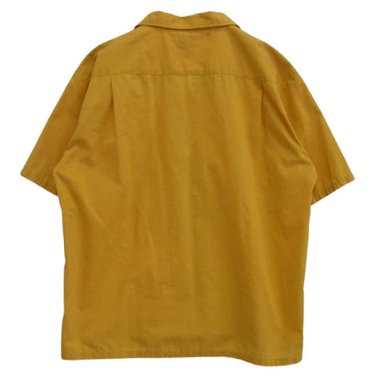 TENDERLOIN テンダーロイン T-P.P SHT SHORT ロゴプリント 開襟 半袖シャツ イエロー系 サイズ不明【中古】