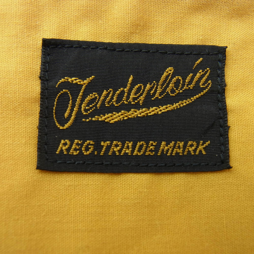 TENDERLOIN テンダーロイン T-P.P SHT SHORT ロゴプリント 開襟 半袖シャツ イエロー系 サイズ不明【中古】