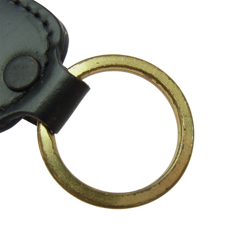 ALDEN オールデン シェルコードバン レクタングル キーフォブ キーリング ブラック系 表記なし【中古】