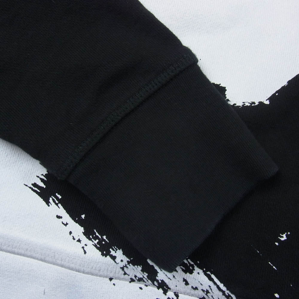 MAISON MARGIELA メゾンマルジェラ 20SS S29GU0060 S25403 四つタグ ペンキグラフィック カレンダーロゴプリント クルーネック スウェット ブラック系 M【中古】