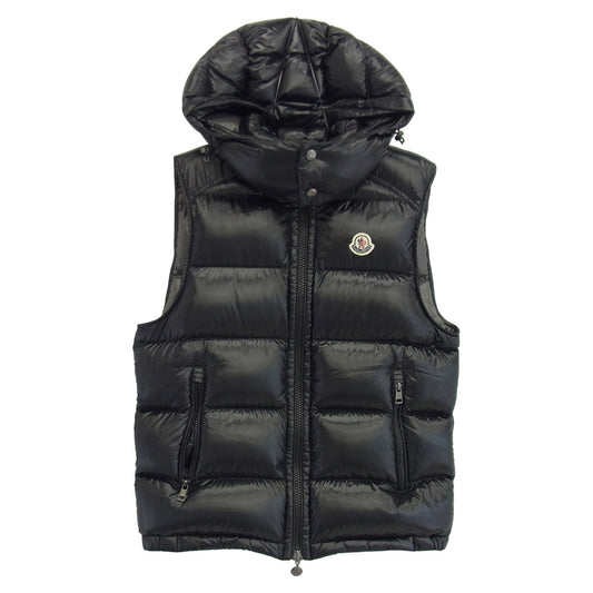 MONCLER モンクレール 22AW I20911A00100 68950 モンクレールジャパンタグ BORMES GILET ボルム ダウンベスト ブラック系 1【中古】