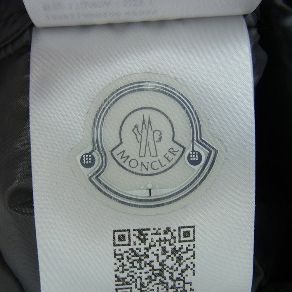 MONCLER モンクレール 22AW I20911A00100 68950 モンクレールジャパンタグ BORMES GILET ボルム ダウンベスト ブラック系 1【中古】
