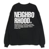 NEIGHBORHOOD ネイバーフッド 23SS 231PCNH-LT02 H.TEE LS-2 長袖 Tシャツ カットソー ブラック系 S【中古】