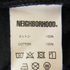 NEIGHBORHOOD ネイバーフッド 23SS 231PCNH-LT02 H.TEE LS-2 長袖 Tシャツ カットソー ブラック系 S【中古】