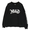 NEIGHBORHOOD ネイバーフッド 24AW 242PCNH-LT07 NH. TEE LS-7 ロゴ プリント 長袖 Tシャツ ブラック系 M【中古】