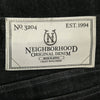 NEIGHBORHOOD ネイバーフッド 16AW 162DCNH-PTM06 RIGID DP-NARROW ブラックデニム パンツ ブラック系 S【中古】