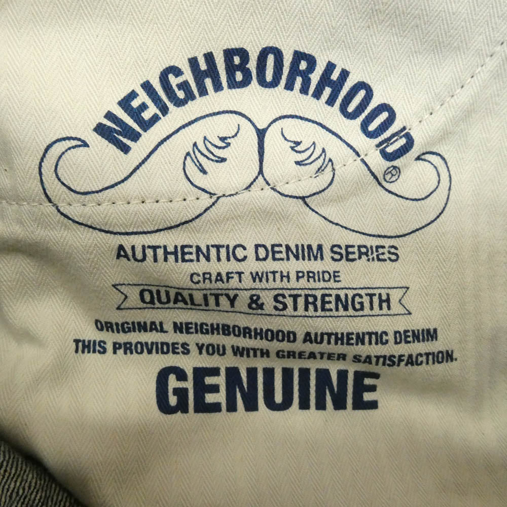 NEIGHBORHOOD ネイバーフッド 16AW 162DCNH-PTM06 RIGID DP-NARROW ブラックデニム パンツ ブラック系 S【中古】
