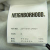 NEIGHBORHOOD ネイバーフッド 23AW 232TSNH-JKM01 WINDBREAKER JACKET ウインドブレーカー コーチ ジャケット ブラック系 S【極上美品】【中古】