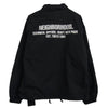 NEIGHBORHOOD ネイバーフッド 23AW 232TSNH-JKM01 WINDBREAKER JACKET ウインドブレーカー コーチ ジャケット ブラック系 S【極上美品】【中古】