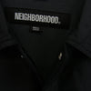 NEIGHBORHOOD ネイバーフッド 23AW 232TSNH-JKM01 WINDBREAKER JACKET ウインドブレーカー コーチ ジャケット ブラック系 S【極上美品】【中古】