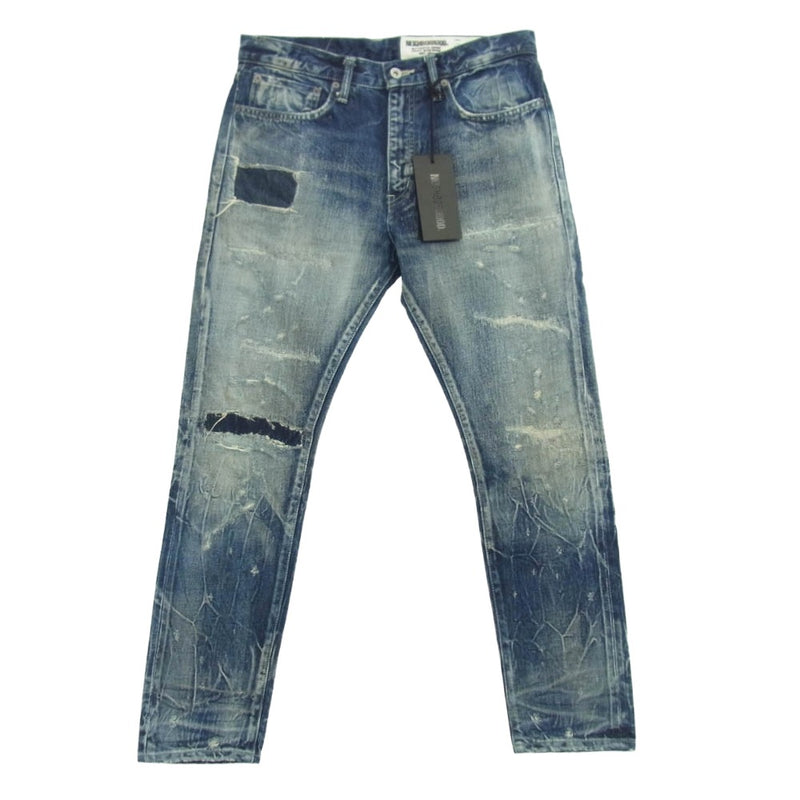 NEIGHBORHOOD ネイバーフッド 20SS 201XBNH-PTM15 BULLET SAVAGE.DP NARROW/14OZ-PT デニムパンツ インディゴブルー系 SMALL【中古】