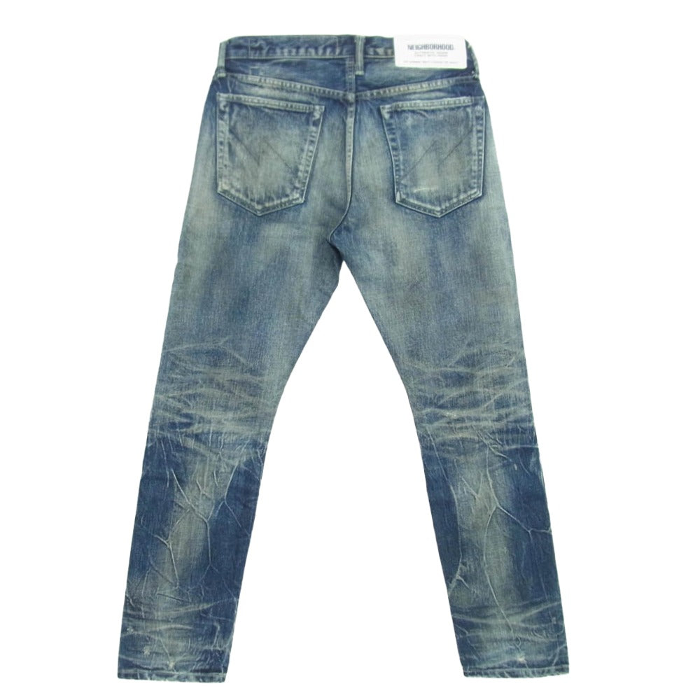 NEIGHBORHOOD ネイバーフッド 20SS 201XBNH-PTM15 BULLET SAVAGE.DP NARROW/14OZ-PT デニムパンツ インディゴブルー系 SMALL【中古】