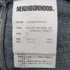 NEIGHBORHOOD ネイバーフッド 20SS 201XBNH-PTM15 BULLET SAVAGE.DP NARROW/14OZ-PT デニムパンツ インディゴブルー系 SMALL【中古】