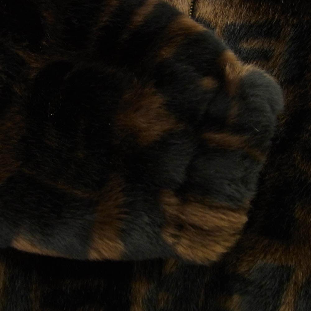 Supreme シュプリーム 18SS FAUX FUR Repeater Bomber フェイクファー リピーター ボンバージャケット ブラウン系 L【中古】