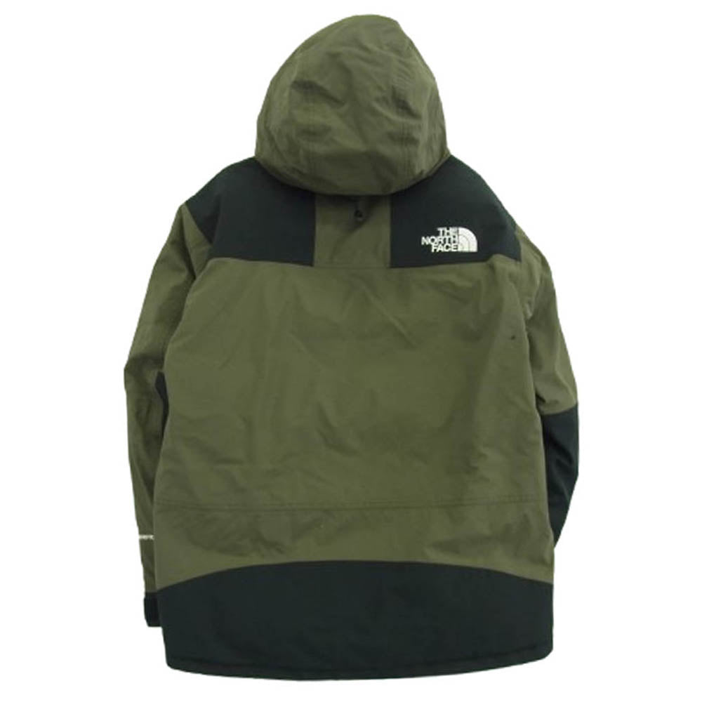 THE NORTH FACE ノースフェイス ND91930 MOUNTAIN DOWN JACKET GORE-TEX ゴアテックス マウンテン ダウン ジャケット カーキ系 L【極上美品】【中古】