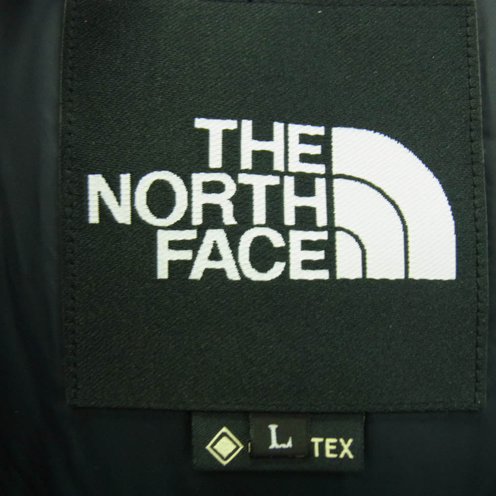 THE NORTH FACE ノースフェイス ND91930 MOUNTAIN DOWN JACKET GORE-TEX ゴアテックス マウンテン ダウン ジャケット カーキ系 L【極上美品】【中古】